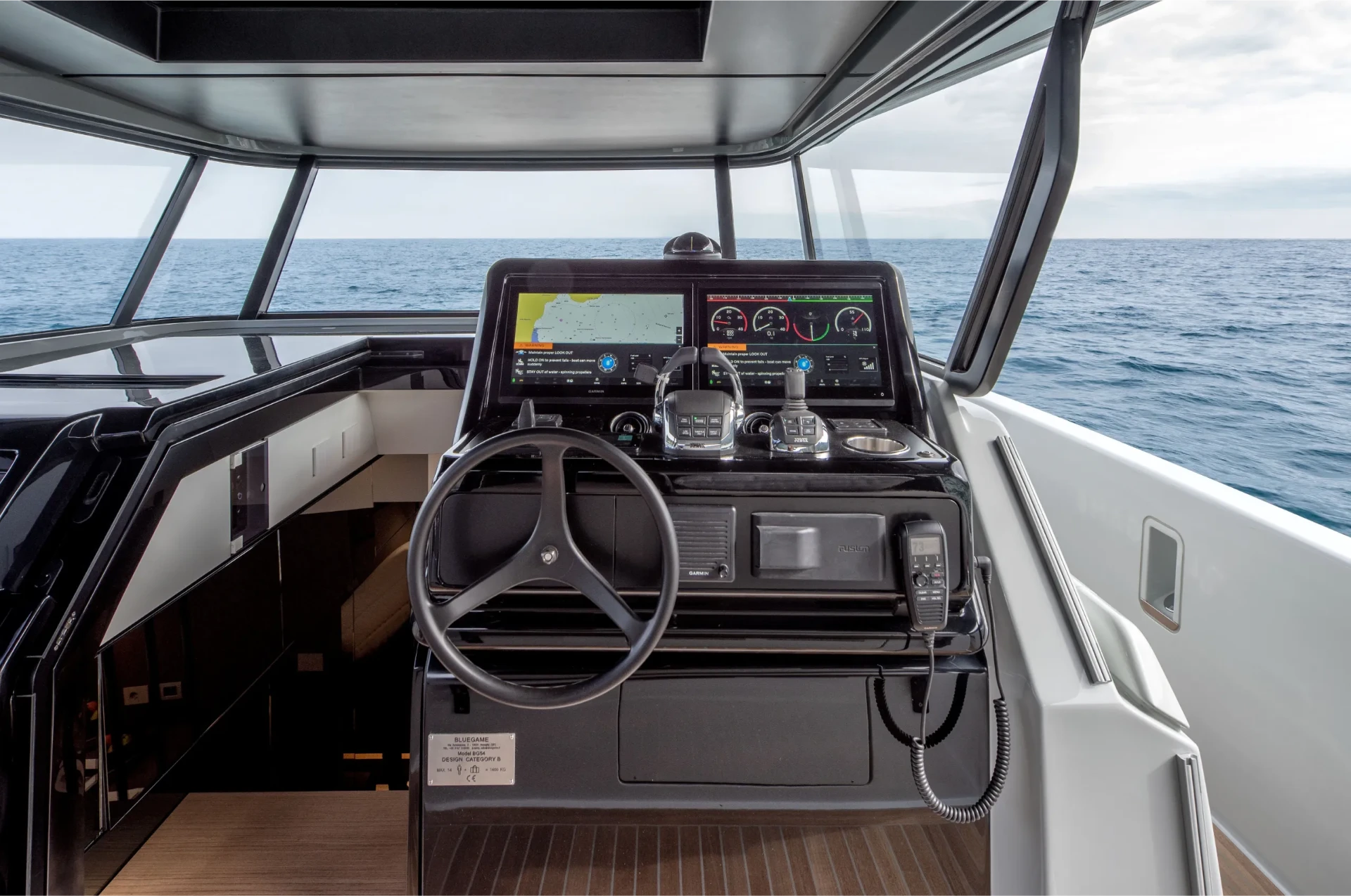 Helm and wheelhouse